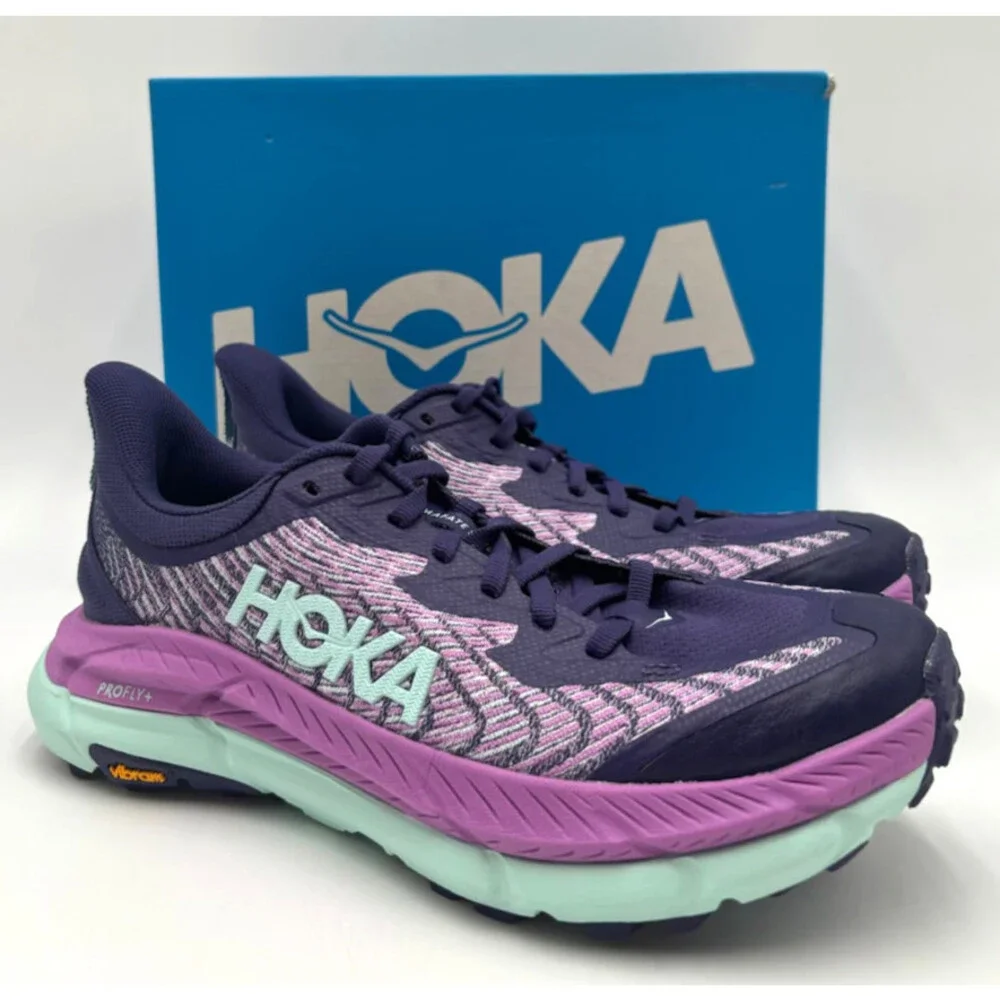 Hoka MAFATE SPEED 4 NSOF Women's NEW Running Shoes Purple Multiple Sizes